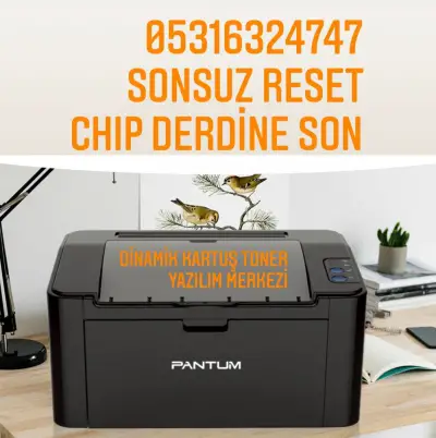 PANTUM RESET YAZILIMI